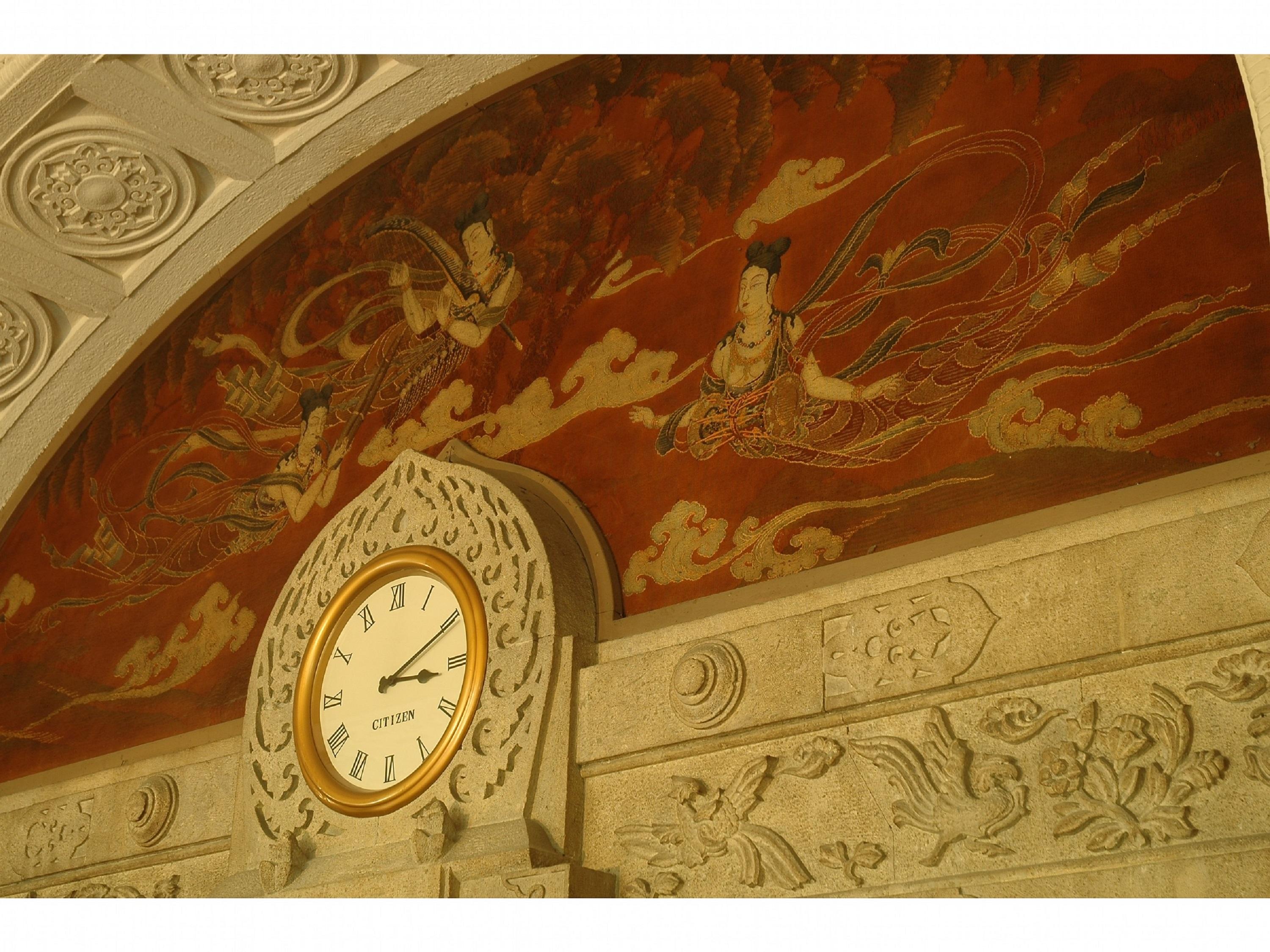 Hotel New Grand Jokohama Zewnętrze zdjęcie The ceiling of the station