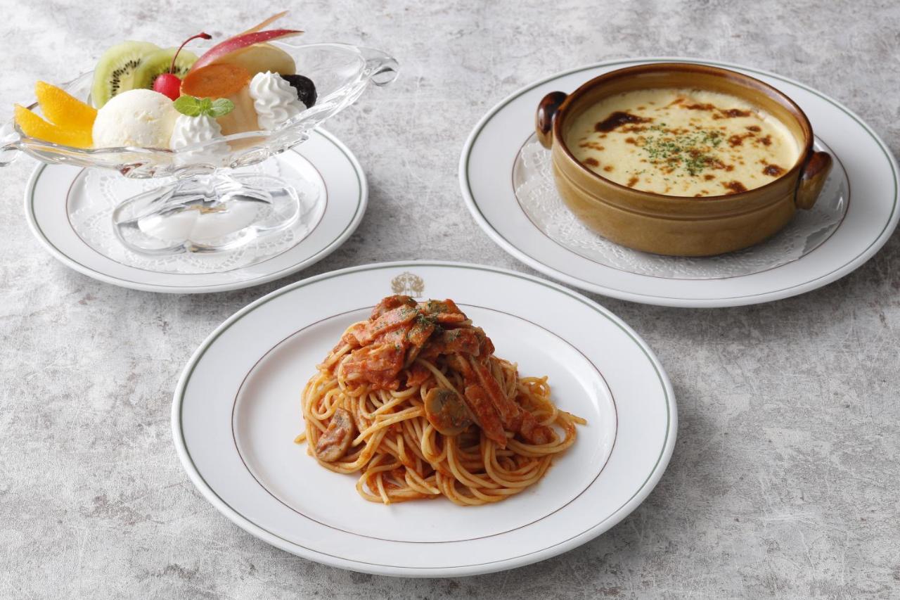 Hotel New Grand Jokohama Zewnętrze zdjęcie A typical Italian-style set meal