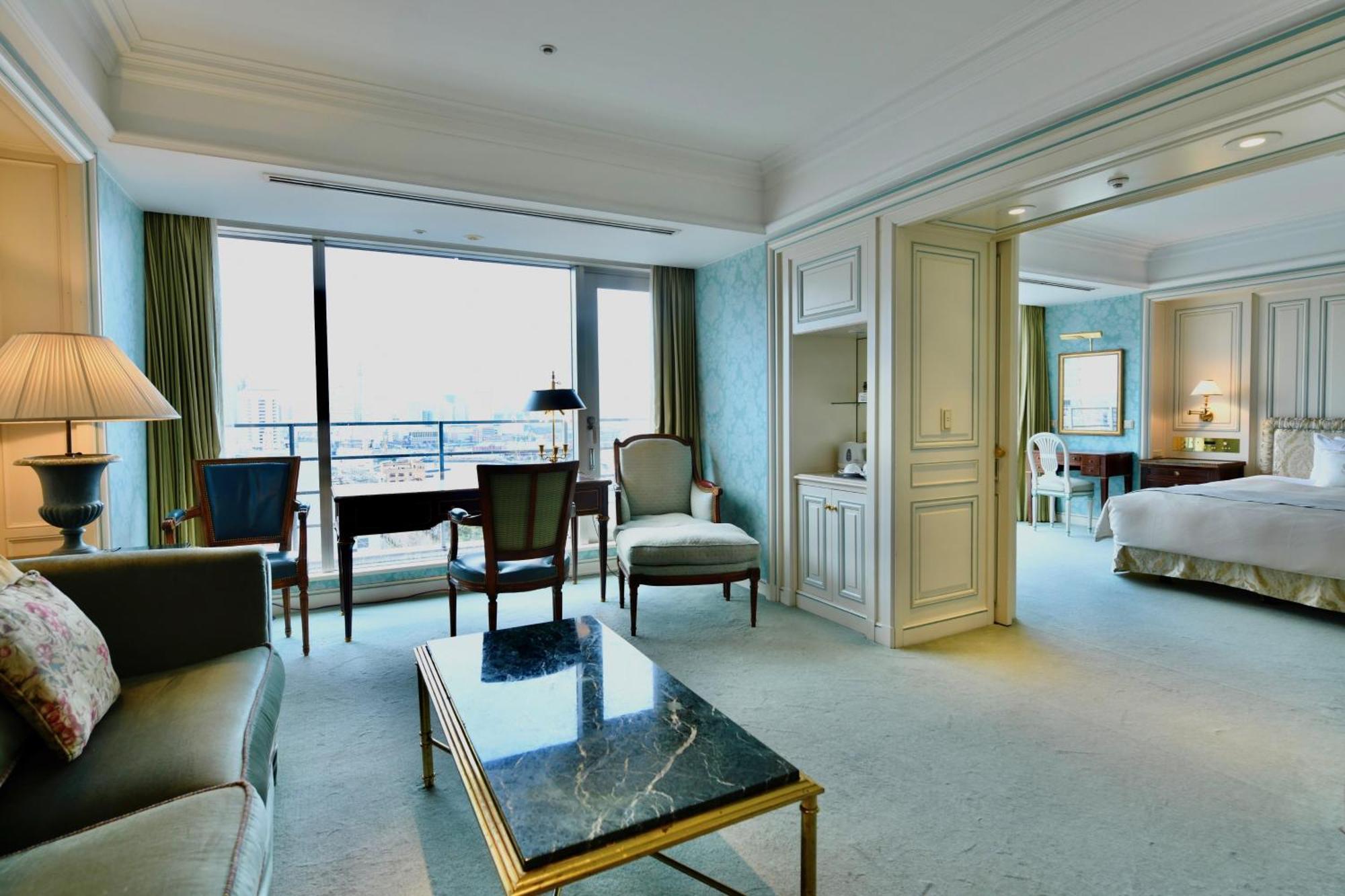 Hotel New Grand Jokohama Zewnętrze zdjęcie A suite at the hotel